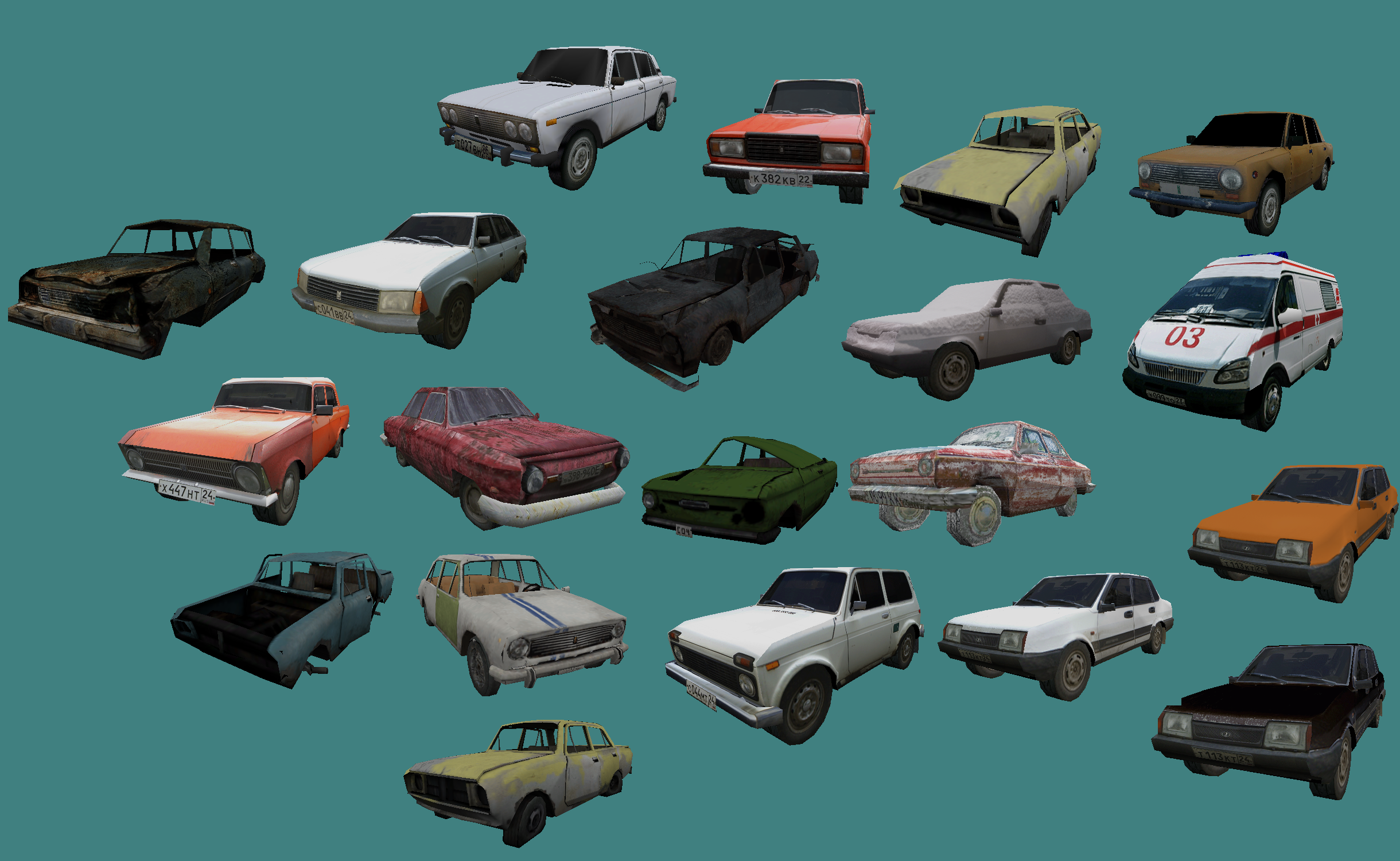 Гта 2 русская машина. Half Life 2 машины. Русские машины в half Life 2. ГТА 2 машины. ГТА 3 vehicle Pack.